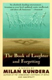 book cover of The Book of Laughter and Forgetting by Milan Kundera