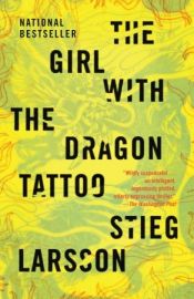 book cover of The Girl with the Dragon Tattoo by Stieg Larsson