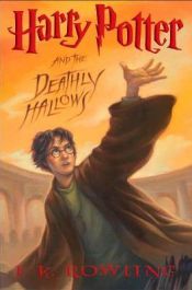 book cover of Harry Potter and the Deathly Hallows by J. K. Rowling