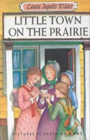 book cover of Little Town on the Prairie by Laura Ingalls Wilder