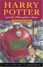 book cover of Harry Potter and the Philosopher's Stone by J. K. Rowling