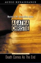 book cover of Death Comes as the End by Agatha Christie
