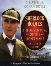 book cover of The Adventure of the Lion's Mane by Arthur Conan Doyle