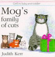 book cover of Mog's Family of Cats (Collins baby & toddler) by Judith Kerr