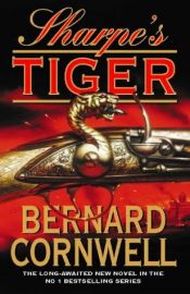 book cover of Sharpe tigrise by Bernard Cornwell