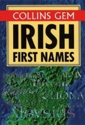book cover of Irish First Names by Julia Cresswell