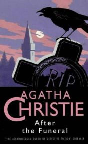 book cover of Después del funeral by Agatha Christie