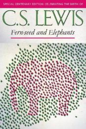 book cover of Fern-Seed and Elephants and Other Essays on Christianity by C. S. Lewis