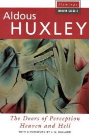 book cover of Las puertas de la percepción by Aldous Huxley