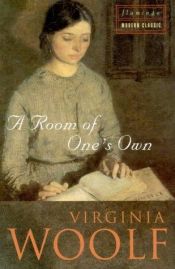 book cover of A Room of One's Own by Вирджиния Вулф