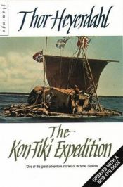 book cover of De Kon-Tiki expeditie : 8000 kilometer per vlot over de Grote Oceaan by Thor Heyerdahl