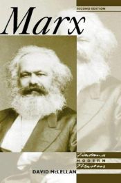 book cover of Marx by David McLellan
