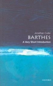 book cover of Barthes (Modern Masters) by Jonathan Culler