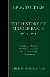 book cover of The Complete History of Middle-Earth, Part Two by ג'ון רונלד רעואל טולקין