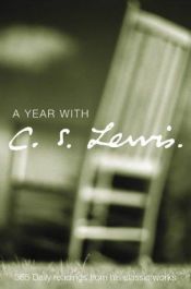 book cover of A Year with C. S. Lewis by Клайв Стейплз Льюис