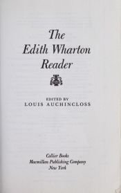 book cover of The Edith Wharton Reader by Edith Wharton