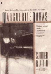 book cover of Sommarregn by Marguerite Duras