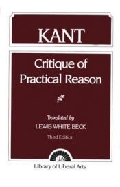book cover of Critique of Practical Reason by อิมมานูเอิล คานท์