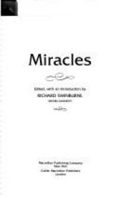 book cover of Miracles (Philosophical Topics) by Richard Swinburne