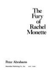 book cover of Fury of Rachel Monette (Gisselet) by Peter Abrahams