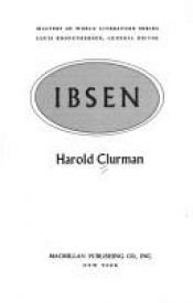 book cover of Ibsen (Masters of world literature series) by Harold Clurman