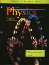 book cover of Merrilll Physics Principles and Problems Videodisc Correlations by unk