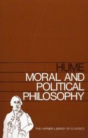 book cover of Moral and Political Philosophy by David Hume