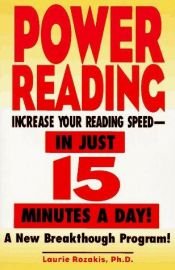 book cover of Power reading by Laurie E. Ph D Rozakis