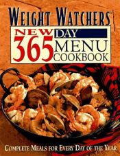 book cover of Weight Watchers new 365-day menu cookbook by Weight Watchers