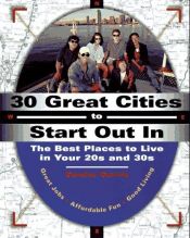 book cover of 30 Great Cities to Start Out in by Sandra Gurvis