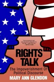 book cover of Rights Talk by Mary Ann Glendon