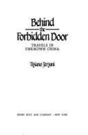book cover of The forbidden door by Tiziano Terzani