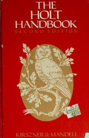 book cover of The Holt handbook by Laurie G. Kirszner
