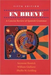 book cover of En Breve: A Concise Review of Spanish Grammar by Seymour Resnick