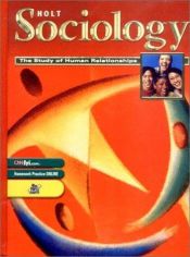 book cover of Holt Sociology: The Study of Human Relationships by W. LaVerne Thomas
