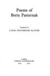 book cover of Poems of Boris Pasternak by Boris Pasternak
