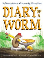 book cover of Diary of a worm (Loc: Critters) by Doreen Cronin