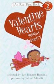 book cover of Valentine Hearts by Lee Bennett Hopkins