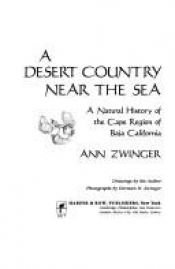 book cover of A desert country near the sea by Ann Zwinger