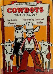 book cover of Cowboys: what do they do? by Carla Greene