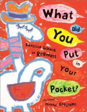 book cover of What Did You Put in Your Pocket? by Beatrice Schenk de Regniers