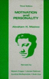 book cover of Motivation and Personality by Abraham Maslow
