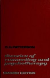 book cover of Theories of counseling and psychotherapy by C. H. Patterson