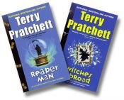 book cover of Terry Pratchett Discworld Two-Book Set: Witches Abroad and Reaper Man by Τέρι Πράτσετ