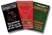book cover of Krondor Riftwar Trilogy: Krondor the Betrayal, Krondor the Assassins, Krondor Tear of the Gods by Raymond E. Feist