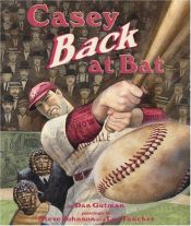 book cover of Casey back at bat by Dan Gutman