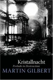 book cover of Kristallnacht by Martin Gilbert