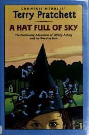 book cover of A Hat Full of Sky by Terry Pratchett