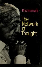 book cover of The network of thought by Jiddu Krishnamurti