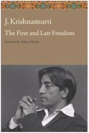 book cover of The First and Last Freedom by Jiddu Krishnamurti